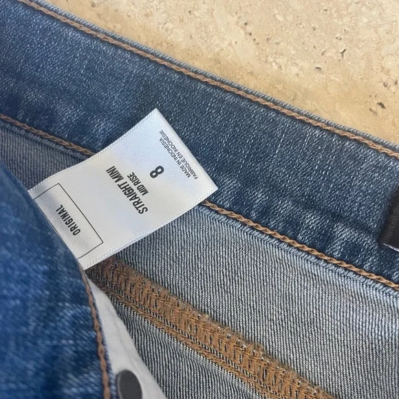 NWT Express straight Mini High Rise Skirt - Picture 4 of 4